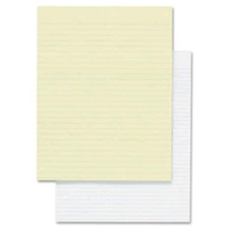 Davenport Memorandum Pads;8.5 in. x 11 in.;Wide Ruled; 50Shts-PD; Canary DA517250